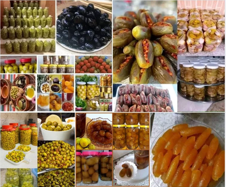 تجريبي — للبيع تجريبيًا — مكدوس مدعوم بالجوز مزيت جاهز شغل بيت في Guainia